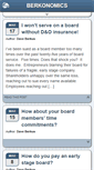 Mobile Screenshot of berkonomics.com
